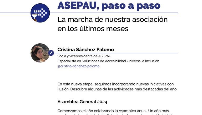 ASEPAU, paso a paso